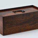 木工・漆／38.2×19.4×15.2cm