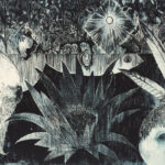 《木によるリトグラフ(ウォータレス)》65×91.5cm