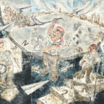 《ミクストメディア》85×88.3cm